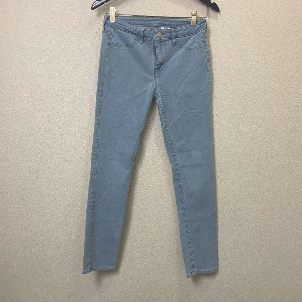 Old Navy Skinny Ankle Regular Waist Light Blue Jeans